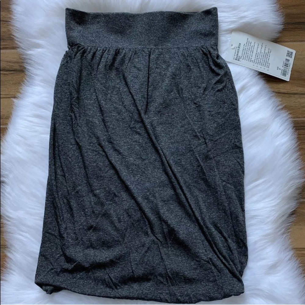 New  Lululemon boulevard bliss skirt gray  new - Picture 6 of 8